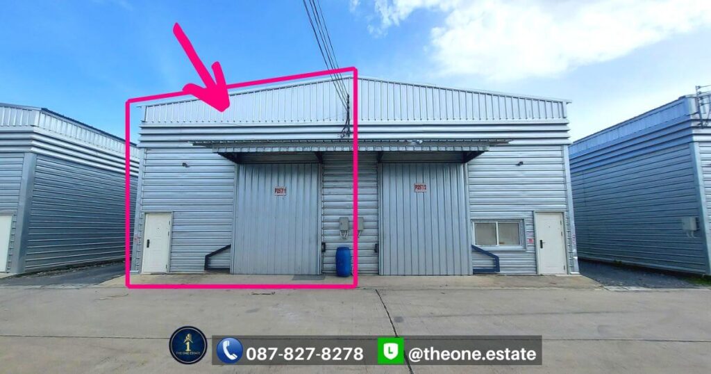 โกดังให้เช่า อนามัยงามเจริญ พร้อมออฟฟิศ 150 ตร.ม. รหัส HR04F