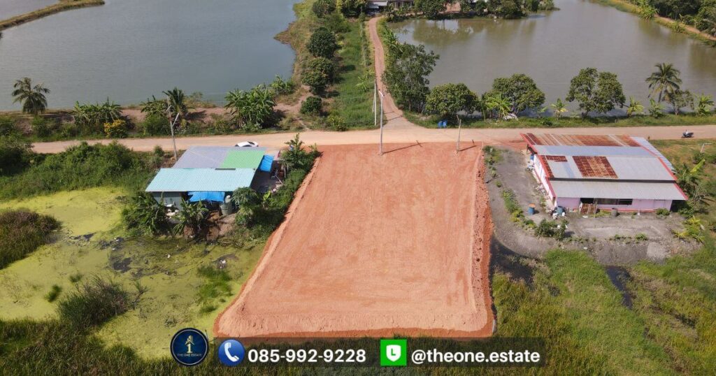 ขายที่ดิน 200 ตร.ว. ถมแล้ว ติดถนนลาดยาง ใกล้ตลาดน้ำบางคล้า ฉะเชิงเทรา