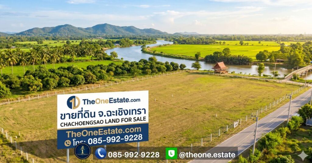 ศูนย์รวมประกาศขายที่ดินทำเลศักยภาพในจังหวัดฉะเชิงเทรา