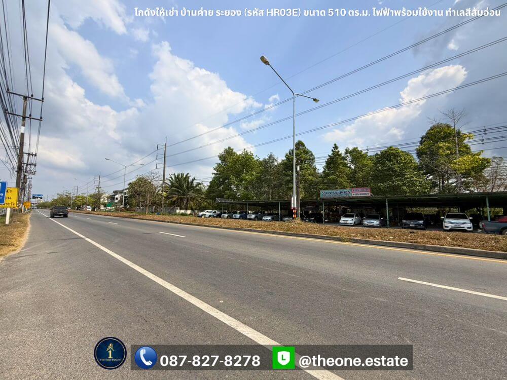 โกดังสำเร็จรูป บ้านค่าย ระยอง พื้นที่กว้างขวาง รองรับไฟ 3 เฟส